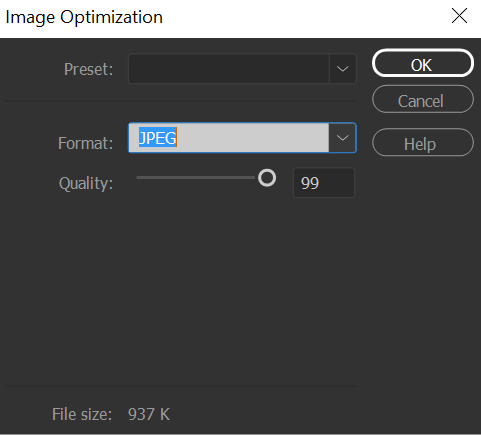 تحسين الصورة الخاصة بك في Dreamweaver