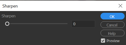 زيادة حدة الصور في Dreamweaver