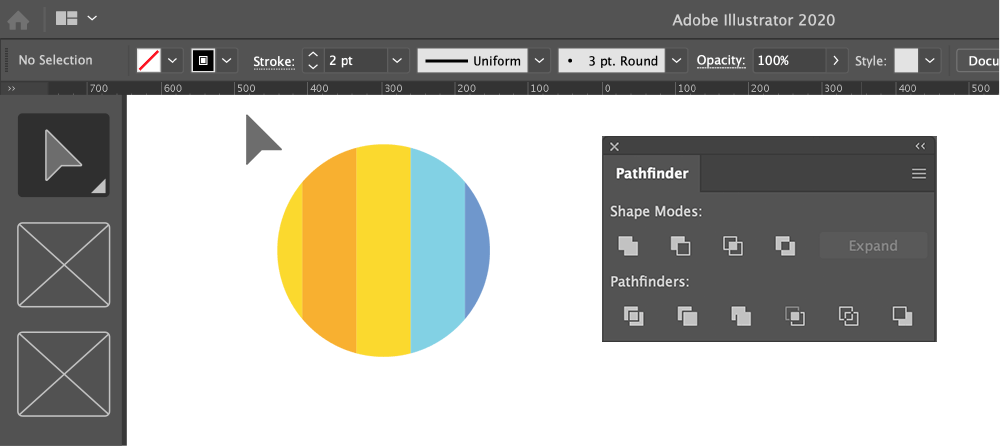 تشذيب الشكل