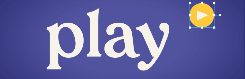 المحاذاة مع الحرف الرسومي