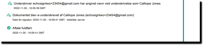 Implicit samtykke i revisionsloggen