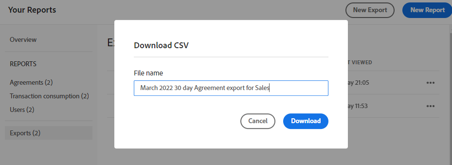 Angiv et navn til den downloadede fil