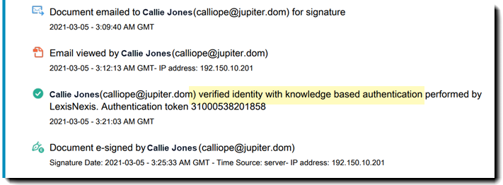 KBA-revisionsrapport – bekræftet id