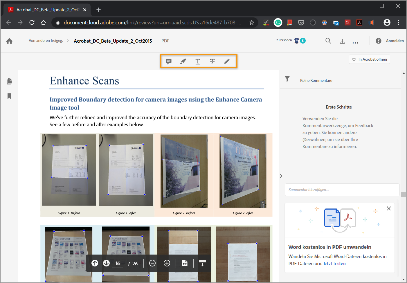 Überprüfen in einem Webbrowser