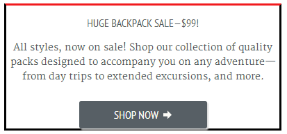 Rahmenfarbe oben ist Rot