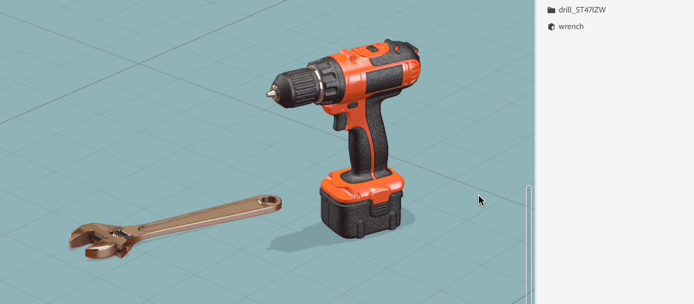 Hold Cmd (Mac) or Ctrl (Win) to ignore groups and select only individual parts beneath the cursor.