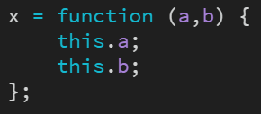 Before: Convert to arrow function