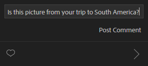 Lightroom Classic CC Type feedback or add a comment in the Comments area
