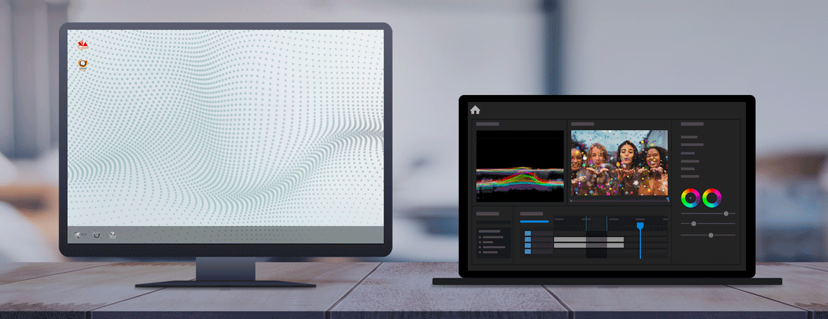 Moving a panel from one monitor to another