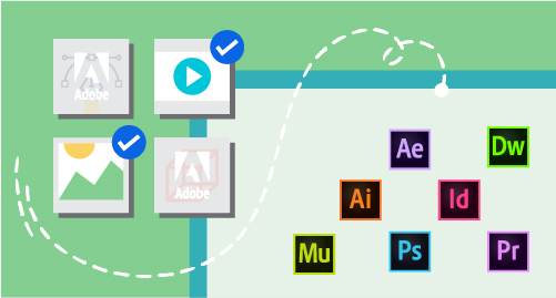 Add and share Adobe Stock assets in Creative Cloud Libraries