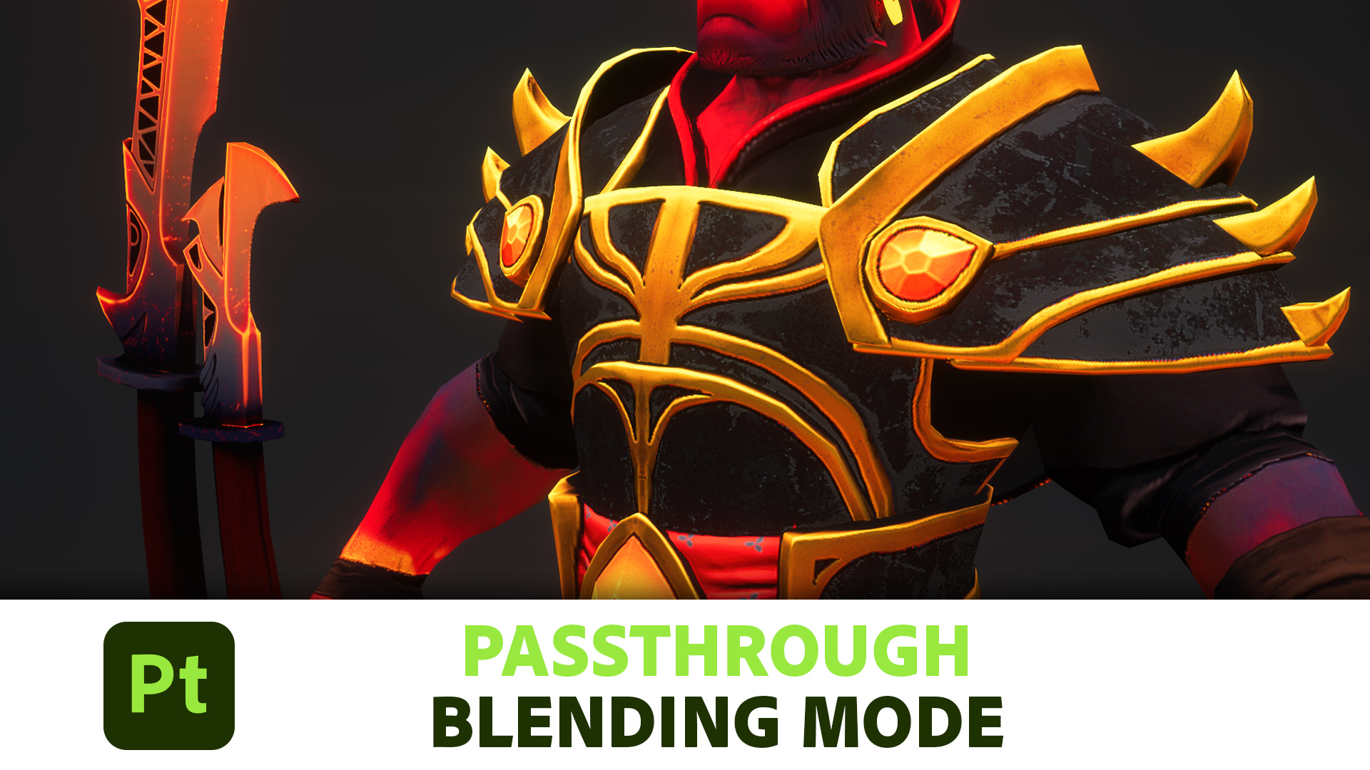 Passthrough Blend Mode in Substance 3D Painter