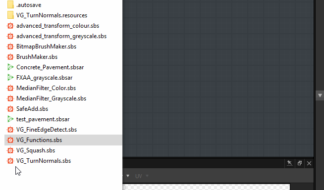 Drop Substance function graph from package