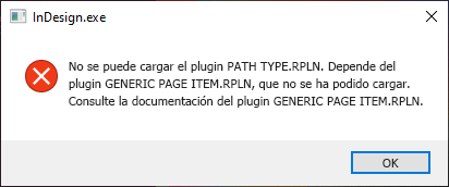Cuadro de diálogo del error de bloqueo