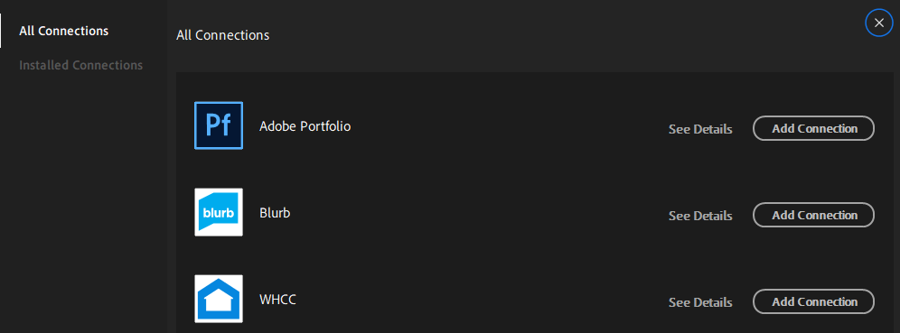 Todas las conexiones