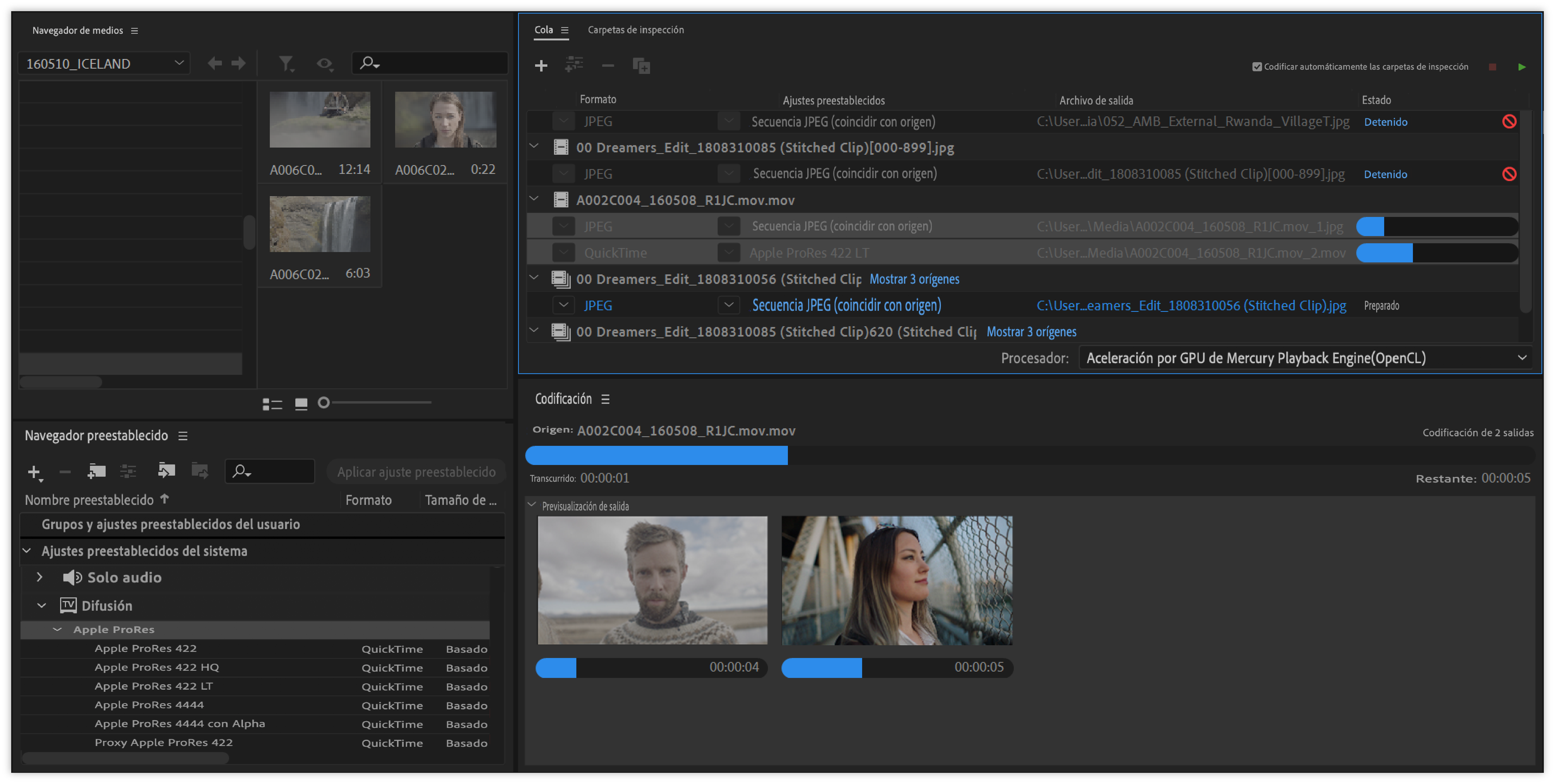 Codificación paralela