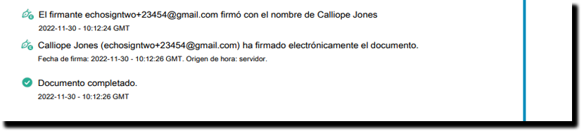 Consentimiento implícito en el registro de auditoría