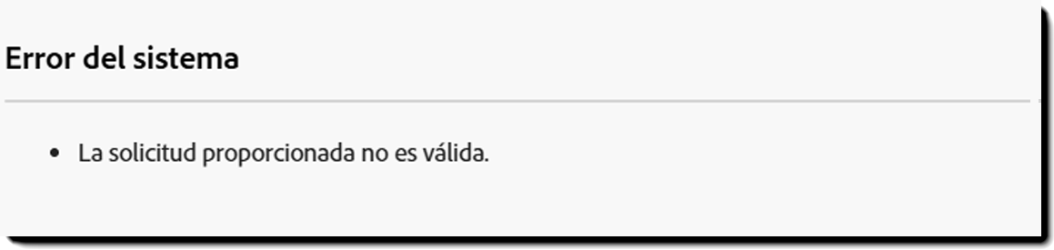 Advertencia de número de teléfono falso.