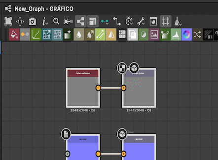 Exportación desde gráfico