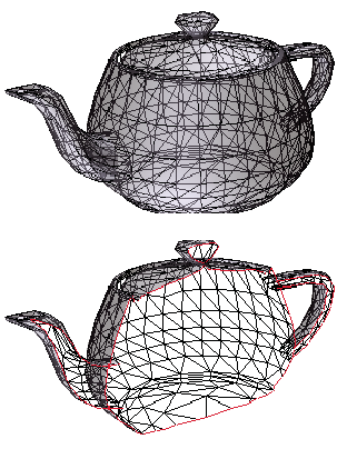 Ennen läpileikkausta ja sen jälkeen