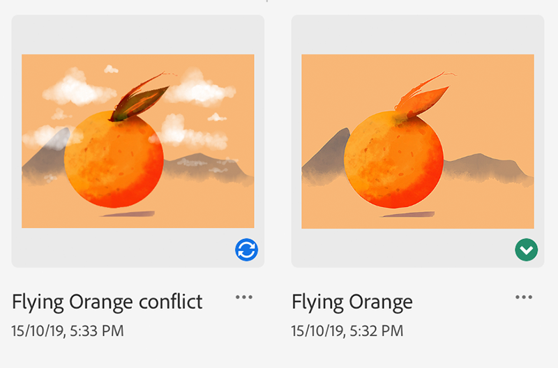 Tiedosto, jonka ristiriita on ratkaistu