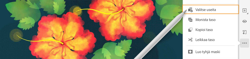 useiden tasojen tuki