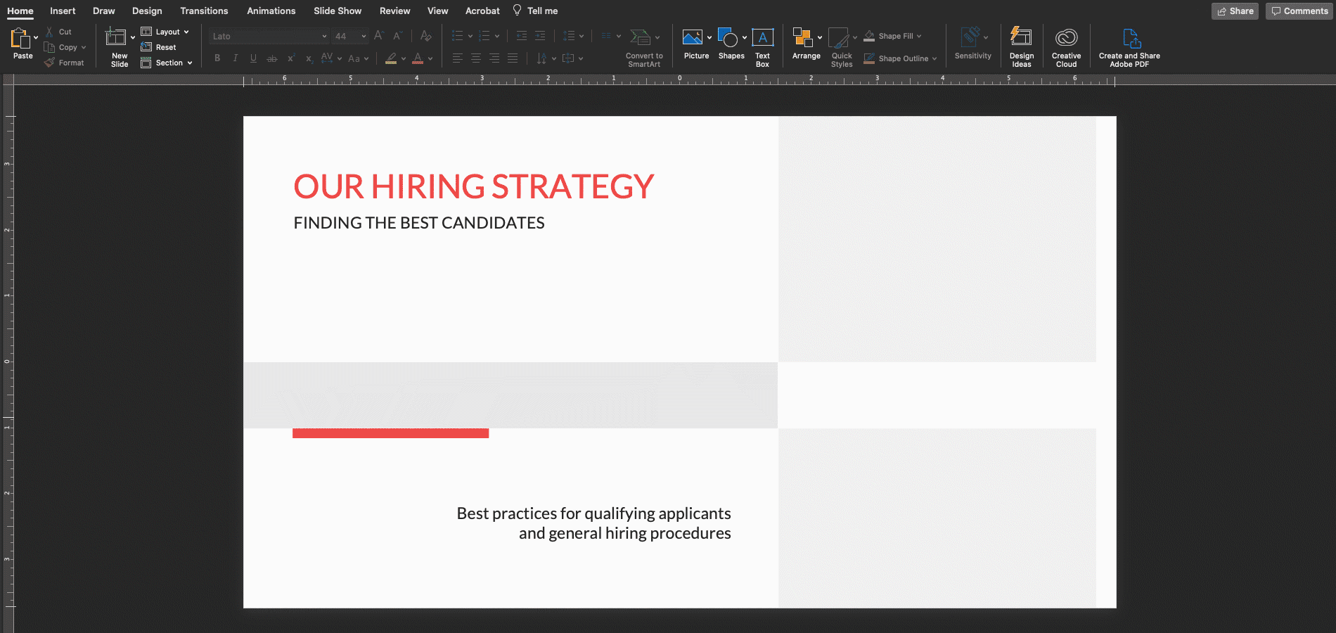 Adobe Stockin Microsoft PowerPoint ‑laajennus