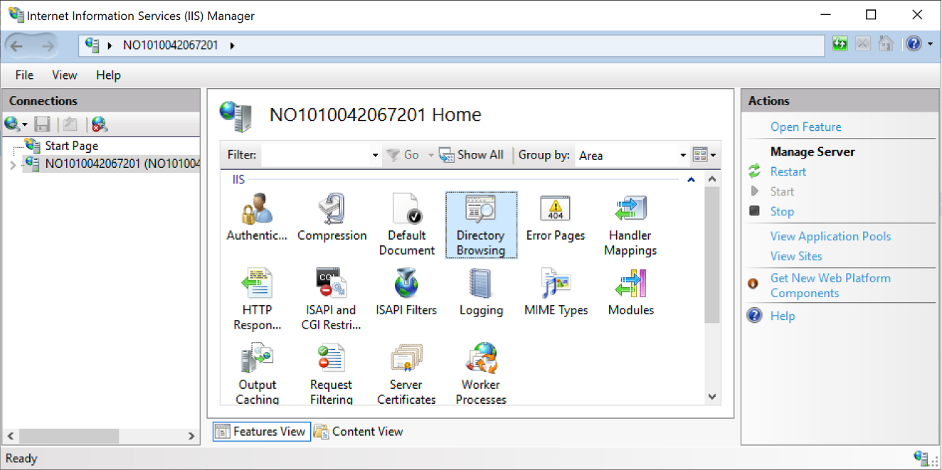 Kansioiden selaaminen
