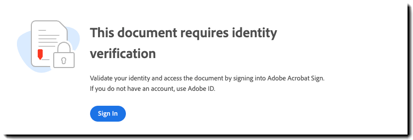 Acrobat Sign -todennushaaste