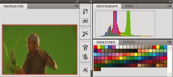 panneau dans son propre dock