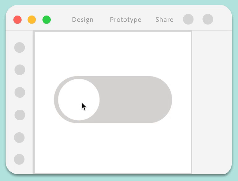 Création d’un bouton bascule animé à l’aide de notre exemple d’actif