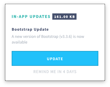 Aggiornamento di Bootstrap v3.3.6