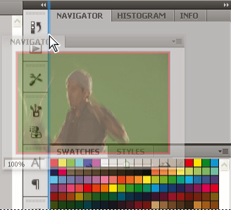 pannello nel nuovo ancoraggio