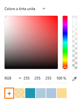 Aggiunta di campioni