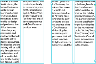列を揃える前と後