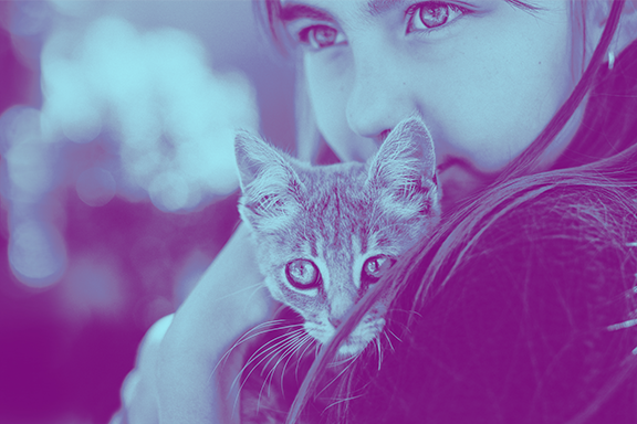 ダブルトーン効果のガイド付き編集 - 後