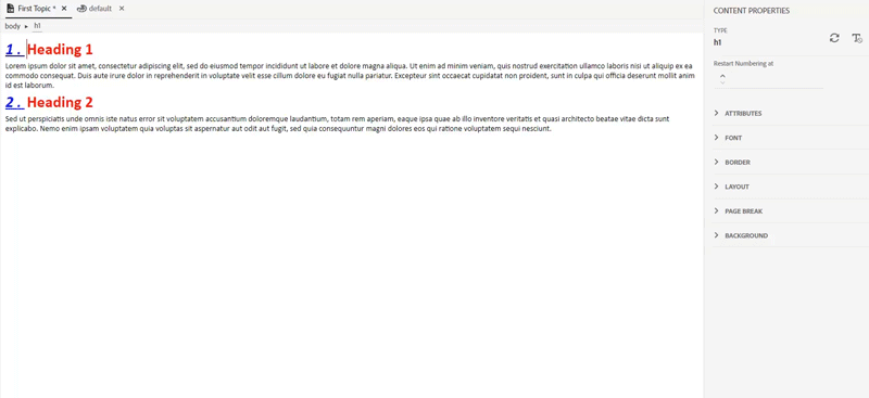 番号付けの再開