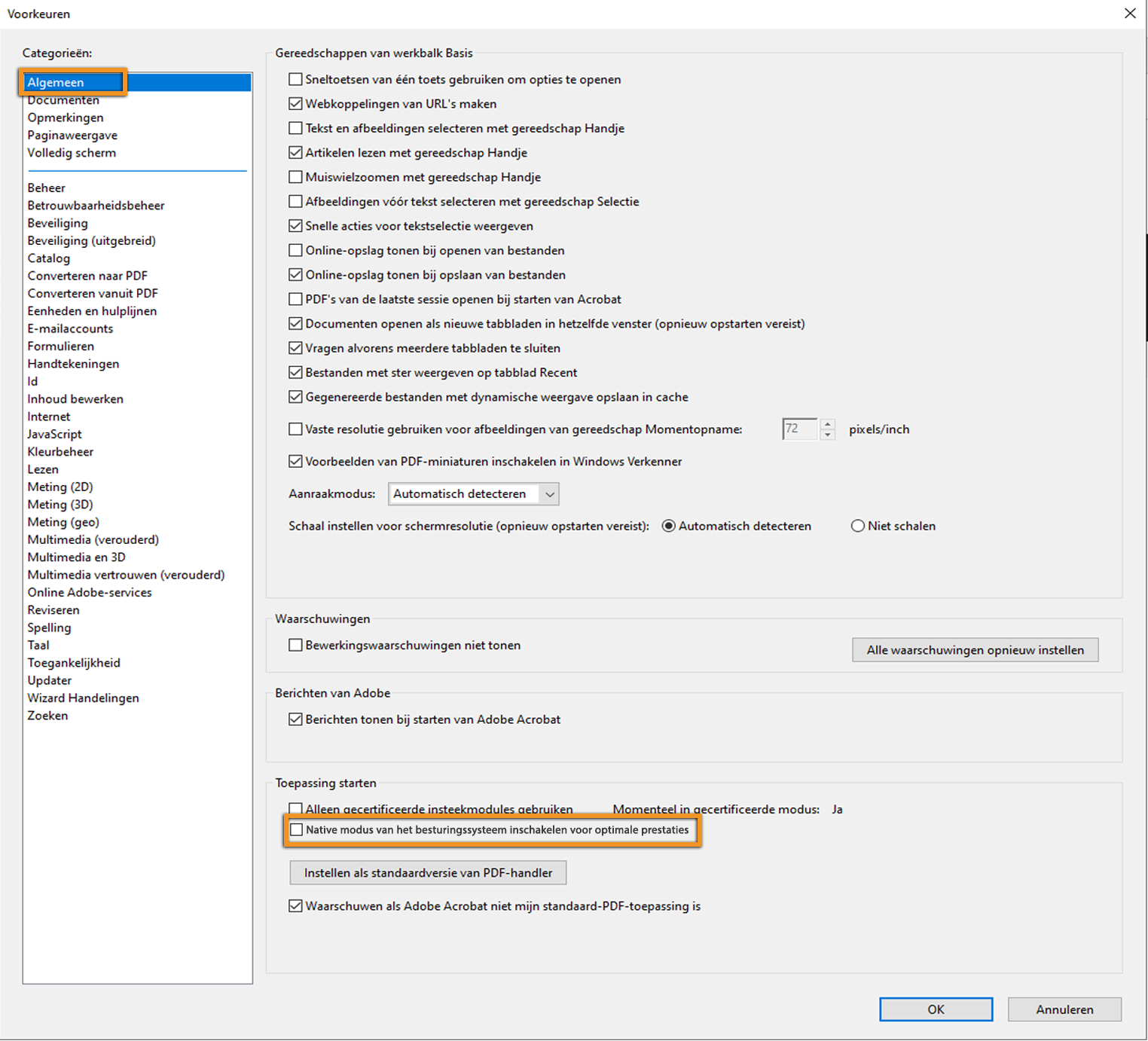 Native Apple Silicon-modus inschakelen