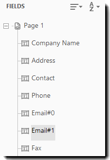 Feltnavn uten argumenter