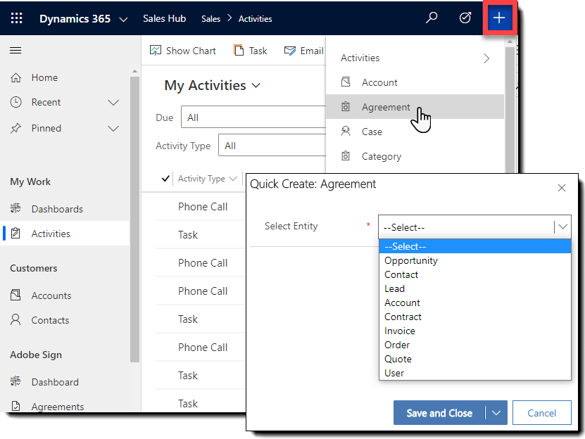 Hurtigopprett avtale
