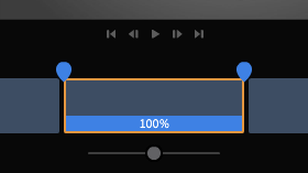 Acelerar ou desacelerar clipes