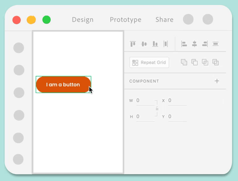 Alternar estados usando o Inspetor de propriedades