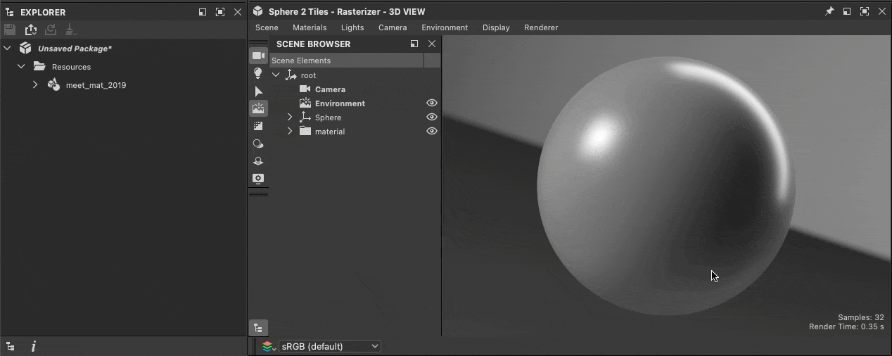Loading a 3D scene - From a 3D scene resource